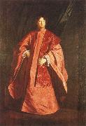 Sebastiano Bombelli Full-length portrait of Gerolamo Querini as Procurator of San Marco oil on canvas